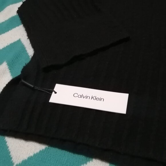 Oversized Funnel Neck Sweater by Calvin Klein, BNWT - Picture 9 of 9